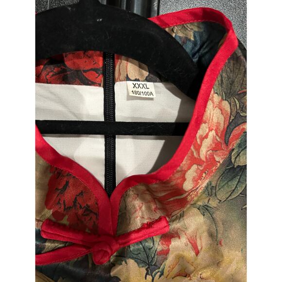 ASIAN Style Floral Dress Size M - Picture 5 of 5